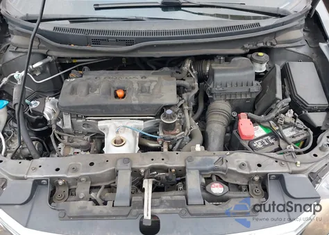 2012 Honda Civic Lx из США, поврежденный, VIN 19XFB2F51CE352504